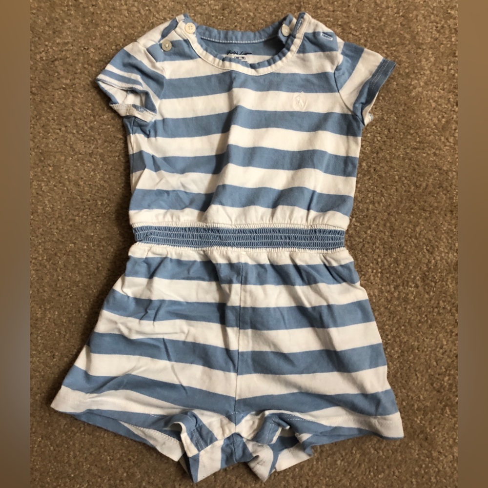 Ralph Lauren striped romper